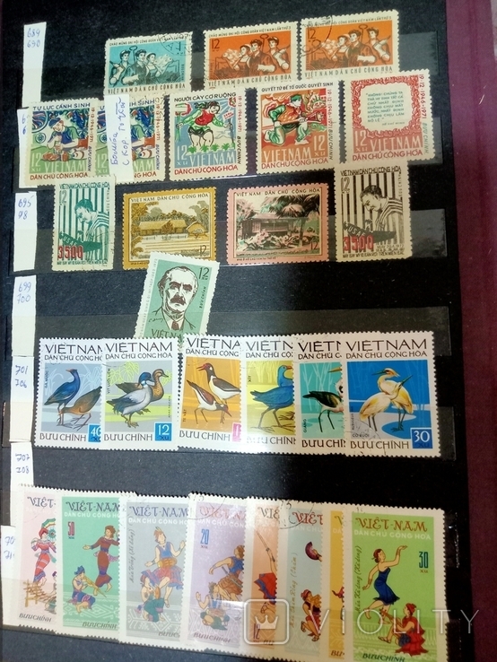 Вьетнам 1133 марки и 7 блоков, фото №6