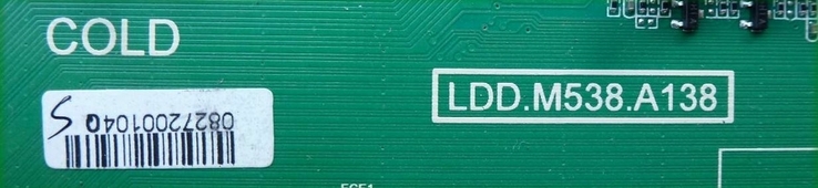 Main board LDD.M538.A138 Ergo 49CU6500, фото №3