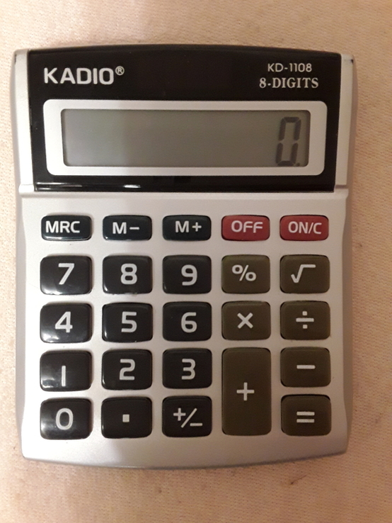 Калькулятор KADIO KD-1108 8-DIGITS