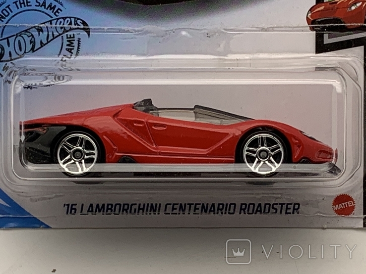 Hot Wheels 76 Lamborghini Centenario Roadster Violity 