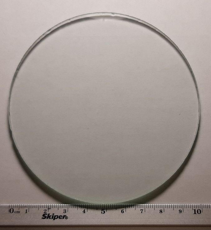 Линза (Увеличительное стекло).100 мм. Кратность 3х. Двояковыпуклая 28.02.+*, фото №2