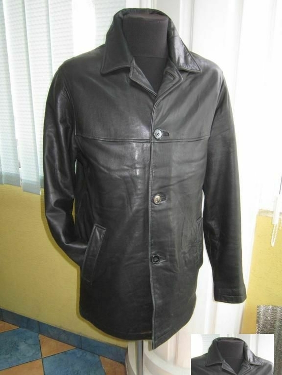Кожаная мужская куртка Yorn. Германия. 56р. Лот 653, фото №2