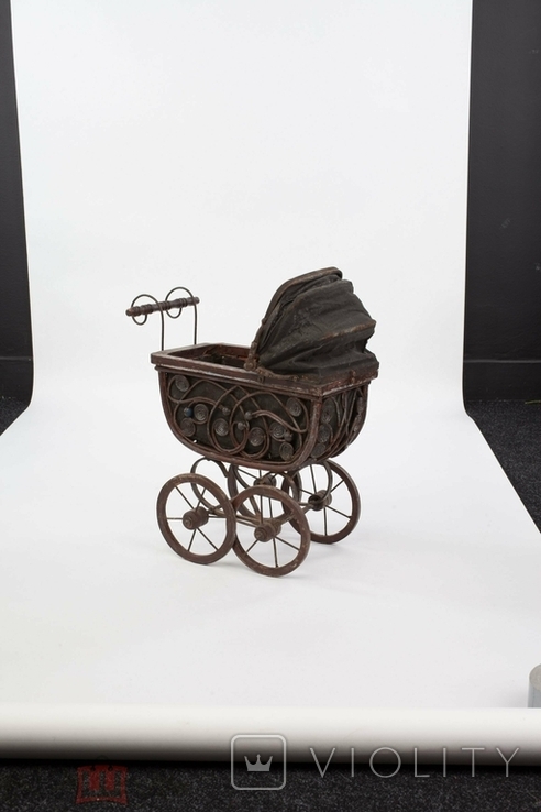  Антикварная колясочка для кукол.1900 год.Европа., фото №8