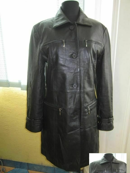 Женская кожаная куртка Edition De Luxe. Франция. 52/54р. Лот 743, фото №2