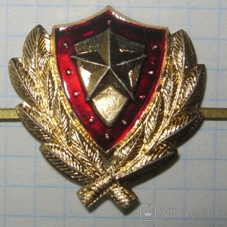 Зoлотавo-жовта кокардa cap badge MuetzenAbzeichen capbadge MuetzenAbzeichen cap-badge