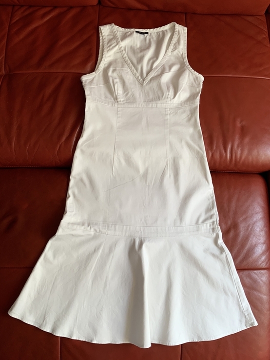 Платье белое длинное Jacob, р.S, photo number 2