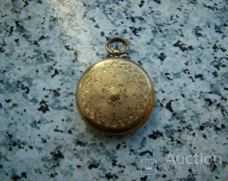 Часы карманные Швейцария 1880 г. золото 750 пробы