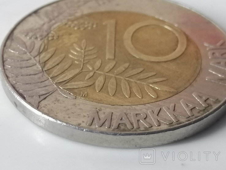 Финляндия 10 марок, 1993 год, фото №3