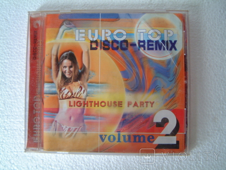 CD Euro Top Disco Remix 2, фото №2