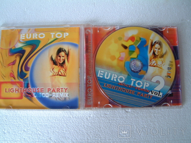 CD Euro Top Disco Remix 2, фото №3