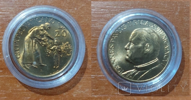 Vatican Vatican - 20 Lire 1996 in capsule