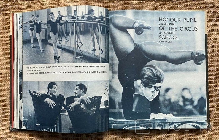 Книга. Советский цирк. Н. Кривенко, 1968 год. Т.-50 тыс., фото №10