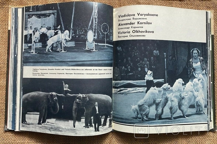 Книга. Советский цирк. Н. Кривенко, 1968 год. Т.-50 тыс., фото №13