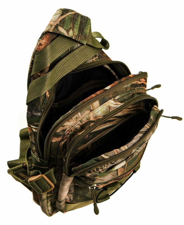 Тактична сумка через плече L10 (10 літрів) хакі 1071010, фото №5