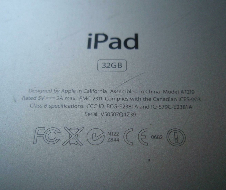 Ipad A1219, numer zdjęcia 6