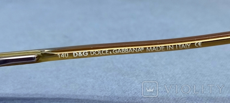 DOLCE GABBANA оптические винтажные очки D G 4076 B89 50 16 140, photo number 6