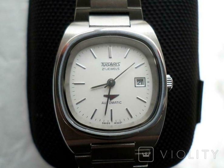 Tugaris self-winding swiss movt watches.