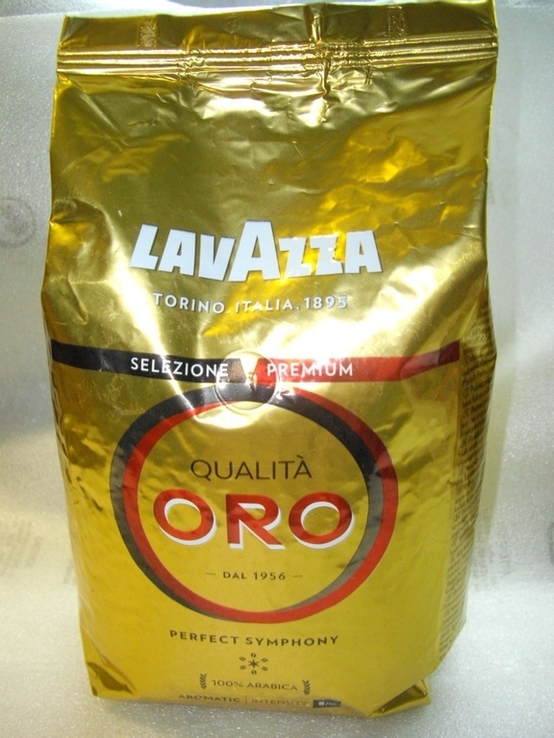 Кофе в зернах Lavazza Qualita Oro 1кг (Original), фото №2