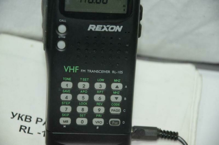 Радиостанция Rexon RL-105 / 115, numer zdjęcia 3