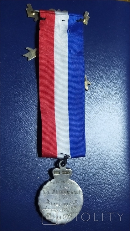 Масонська медаль. Срібло, 1931 (W1), фото №5