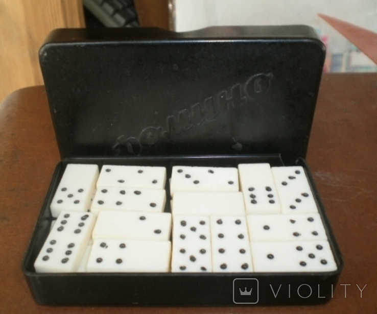 Vintage. Miniature dominoes. USSR. 50-60gg, photo number 2