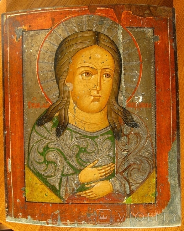 Икона Святой Марии Магдалины Холуй 38Х31 см В связи с не выкупом, фото №2