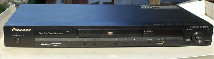 DVD-плеєр Pioneer DV-610AV-K., фото №2