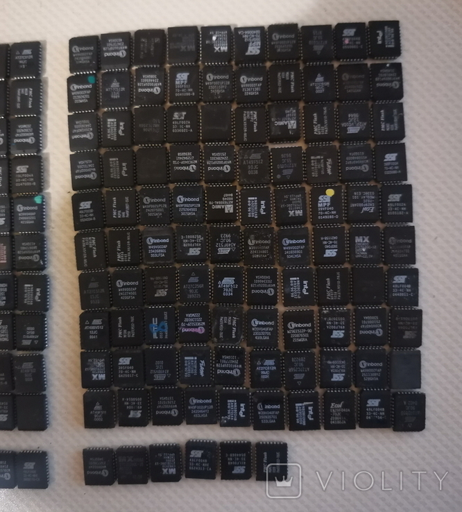 341 микросхем BIOS (PLCC32), фото №5