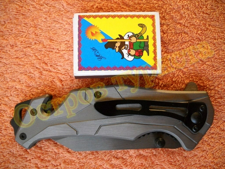 Нож тактический складной Boker B130 стропорез бита 20 см реплика, numer zdjęcia 9