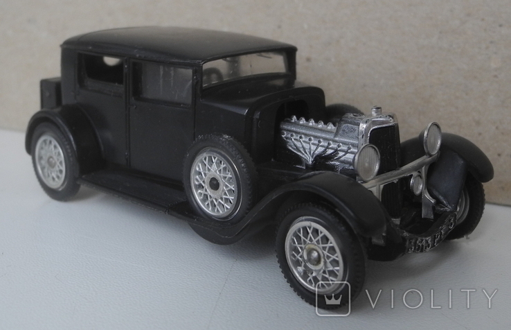 Miniature NOREV Tbilisi - Panhard 35CV 1927 - Noir - Collection URSS