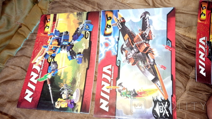 6 ninja booklets analogue of Lego Lego, photo number 5