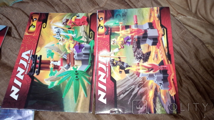 6 ninja booklets analogue of Lego Lego, photo number 6