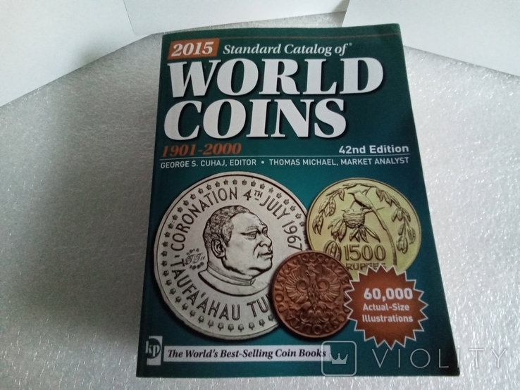  "WORLD COINS" 1901-2000 г. США ("Монеты Мира", 20-й век)., фото №2
