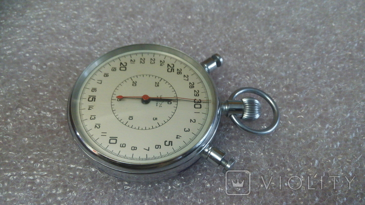 Stopwatch of the USSR large 2nd, photo number 6