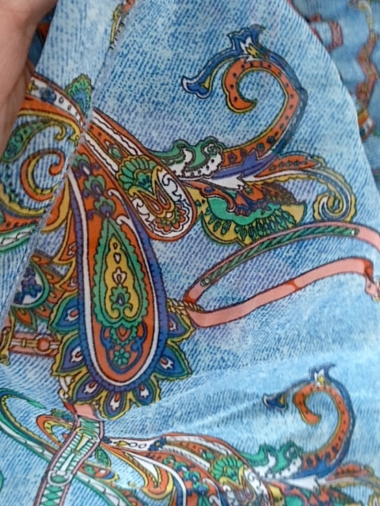 Юбка женская длинная разноцветная верх шнуровка плиссе 48, фото №10