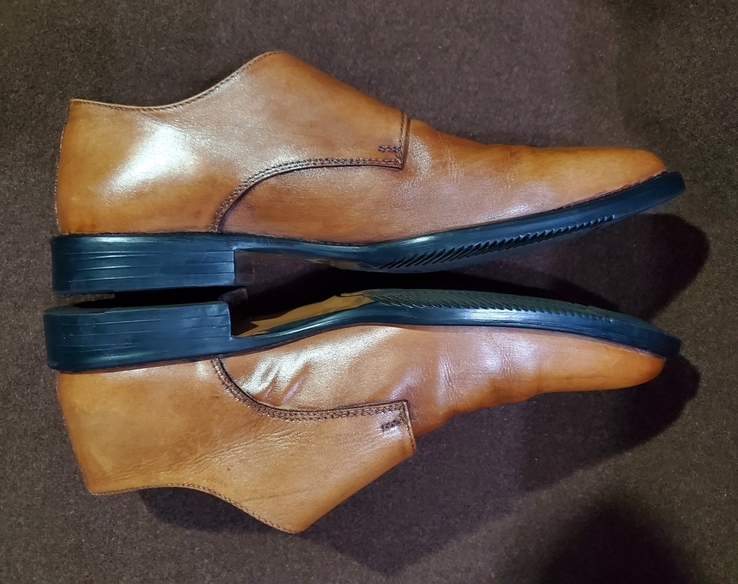 Кожаные туфли - монки, Alberto Torresi ( р 42 ), фото №4