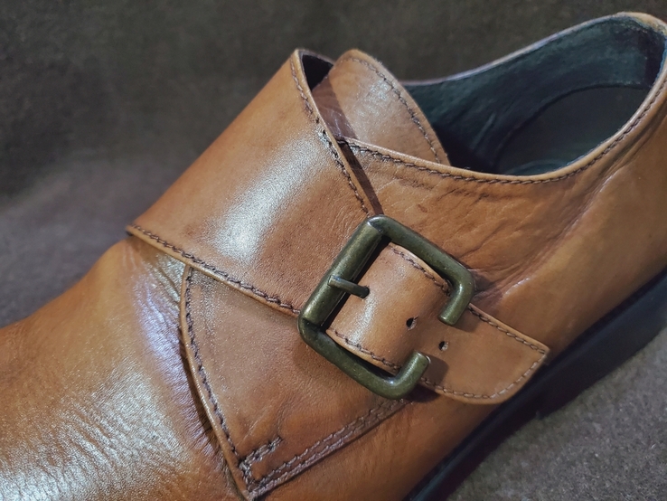 Кожаные туфли - монки, Alberto Torresi ( р 42 ), numer zdjęcia 5