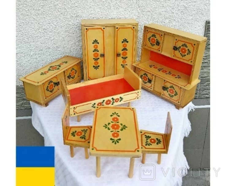  Кукольная мебель Новоселье, комплект.