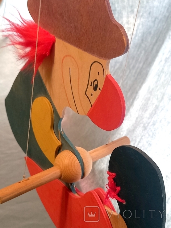 Harlequin Toys - Stationery - Toys Клоун канатоходец Подвесной италия, photo number 8