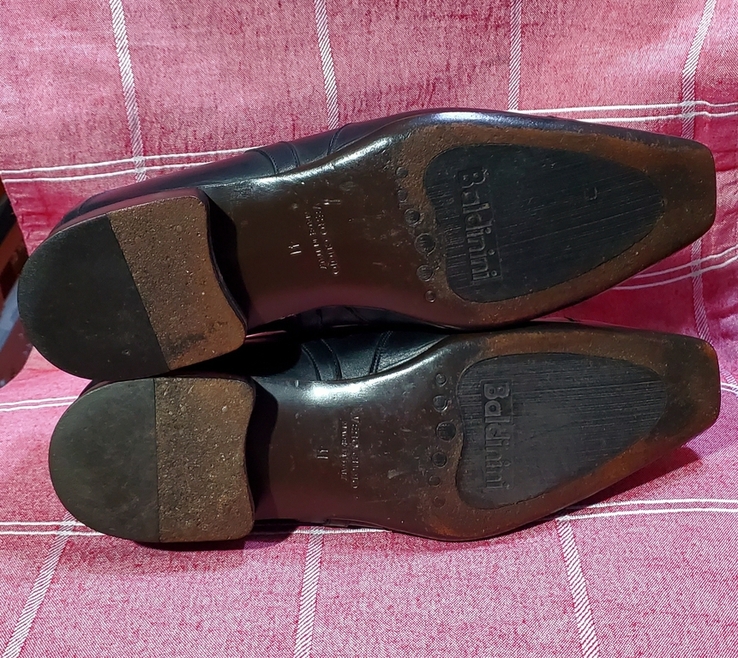 Koжаные туфли - лоферы Baldinini ( Иьалия ), р41, photo number 9