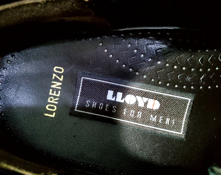 Koжаные ботинки LLOYD ( Германия ), р42 / 28 см, фото №11