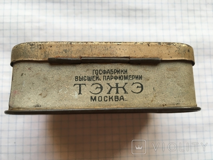 Коробка Пионер для продукции Госфабрики ТЭЖЭ, 1920-30-х см. видео обзор, photo number 4