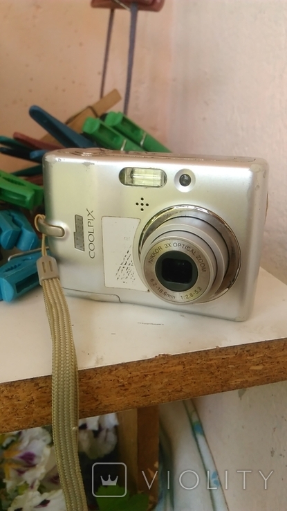 Nikon Coolpix L10 + карта памяти 1 гб, фото №2