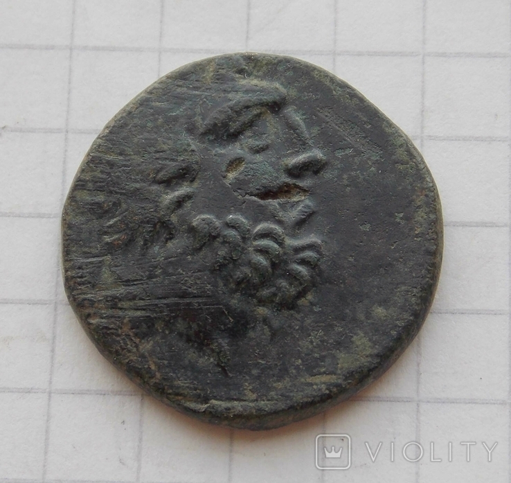 Греція. Pontos, Pharnakeia. Mithradates VI Eupator (95-90 роки до н.е.) AE19, вага 5.8 гр., фото №3