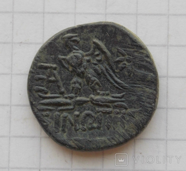 Греція. Pontos, Pharnakeia. Mithradates VI Eupator (95-90 роки до н.е.) AE19, вага 5.8 гр., фото №4