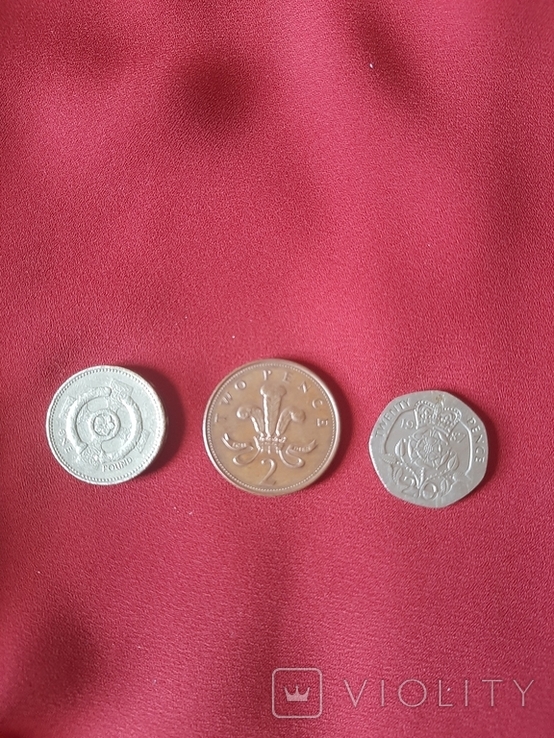 Монети Англії, фото №2