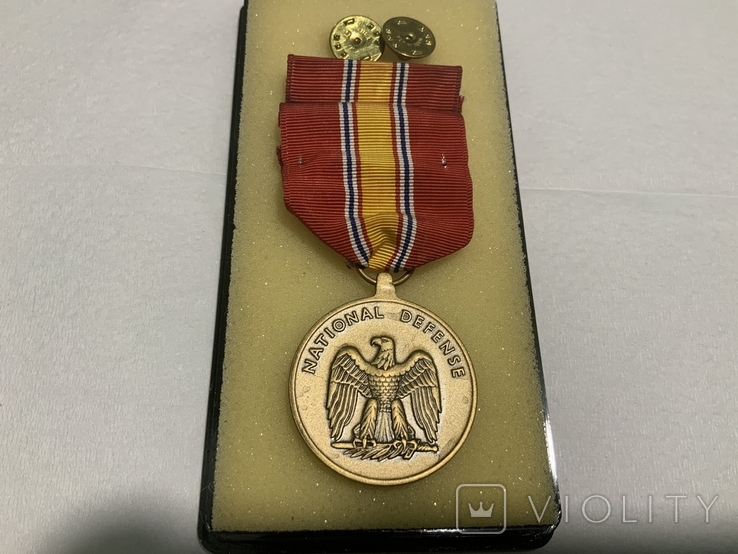 Медаль та планка За службу в Національній обороні США, фото №2