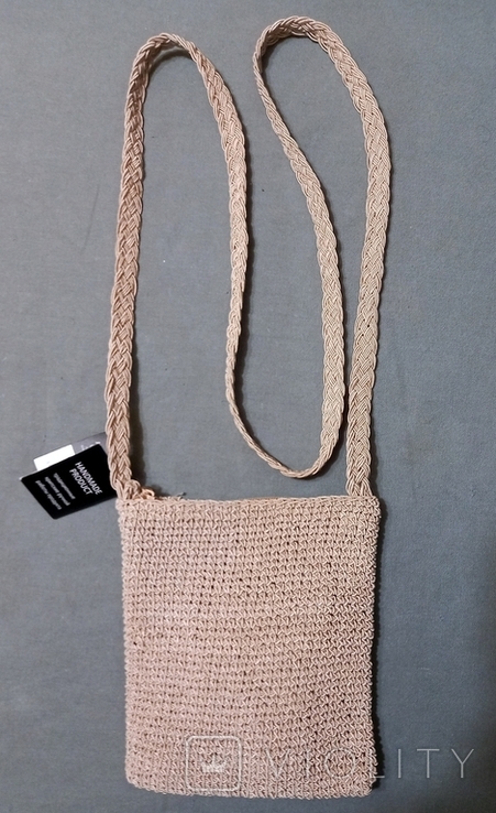 ARIA E.K. MANIADIS Knitted I handmade handbag phytocertificate, photo number 7