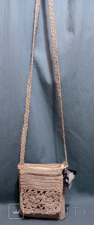 ARIA E.K. MANIADIS Knitted I handmade handbag phytocertificate, photo number 11