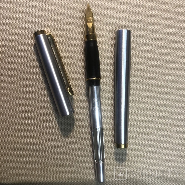 Чернильная ручка в металлическам корпусе №3
